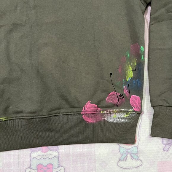 Gallery Dept. Hand-Painted Ink Splatter Crewneck Sweatshirt - Picture 9 of 9